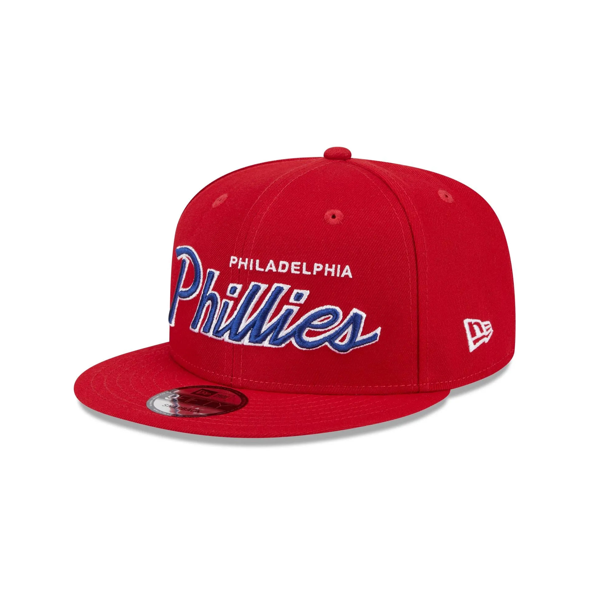 Philadelphia Phillies Wordmark 9FIFTY Snapback Hat sold by New Era
