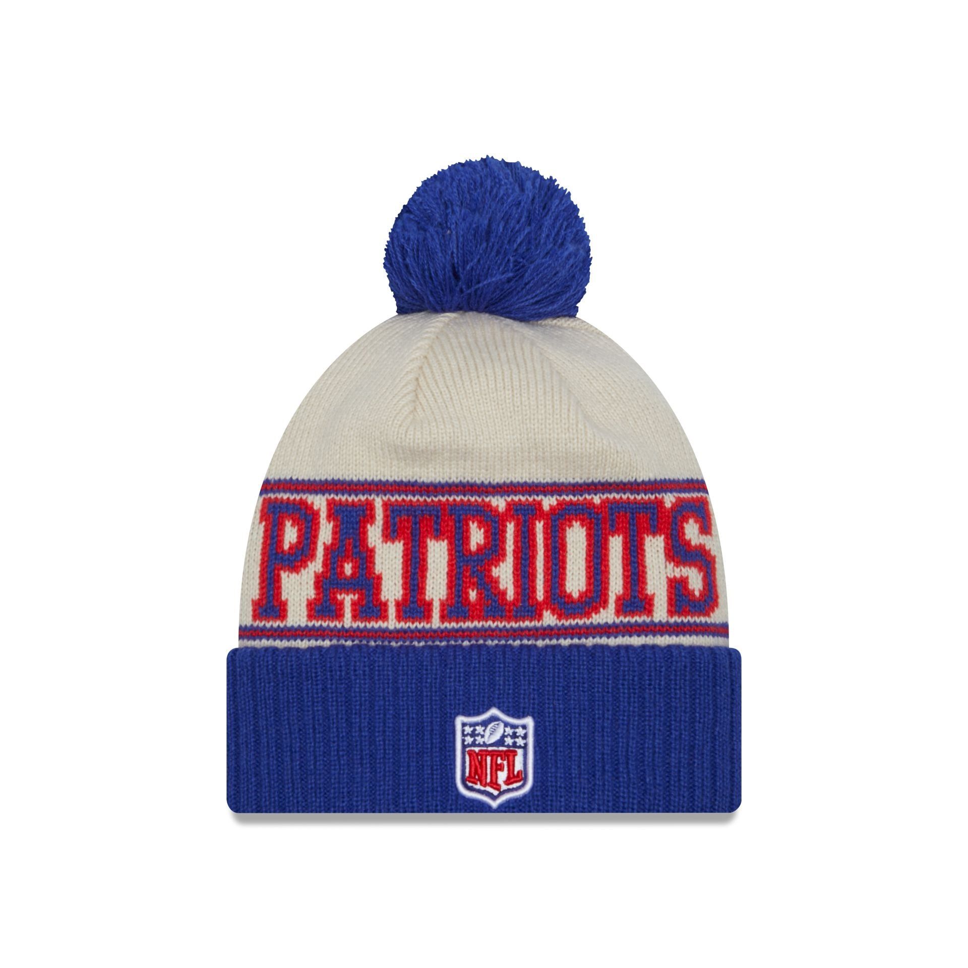 New England Patriots 2023 Cold Weather Historic Pom Knit sold by New Era product image thumbnail 2
