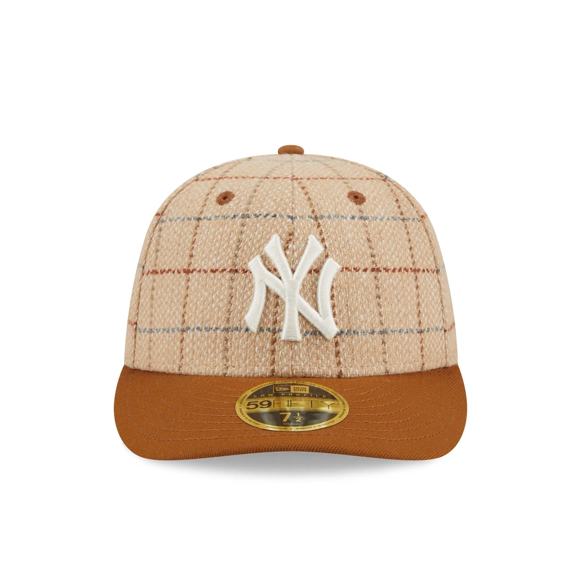 New York Yankees Herringbone Check Low Profile 59FIFTY Fitted Hat sold by New Era product image thumbnail 2