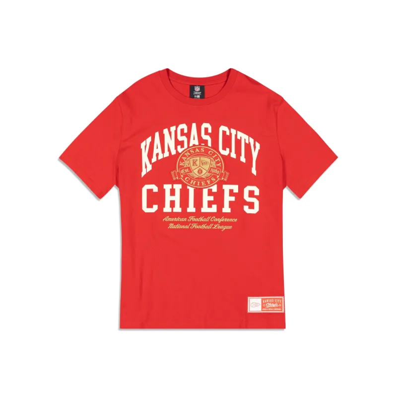 Kansas City Chiefs Letterman Classic T-Shirt sold by New Era