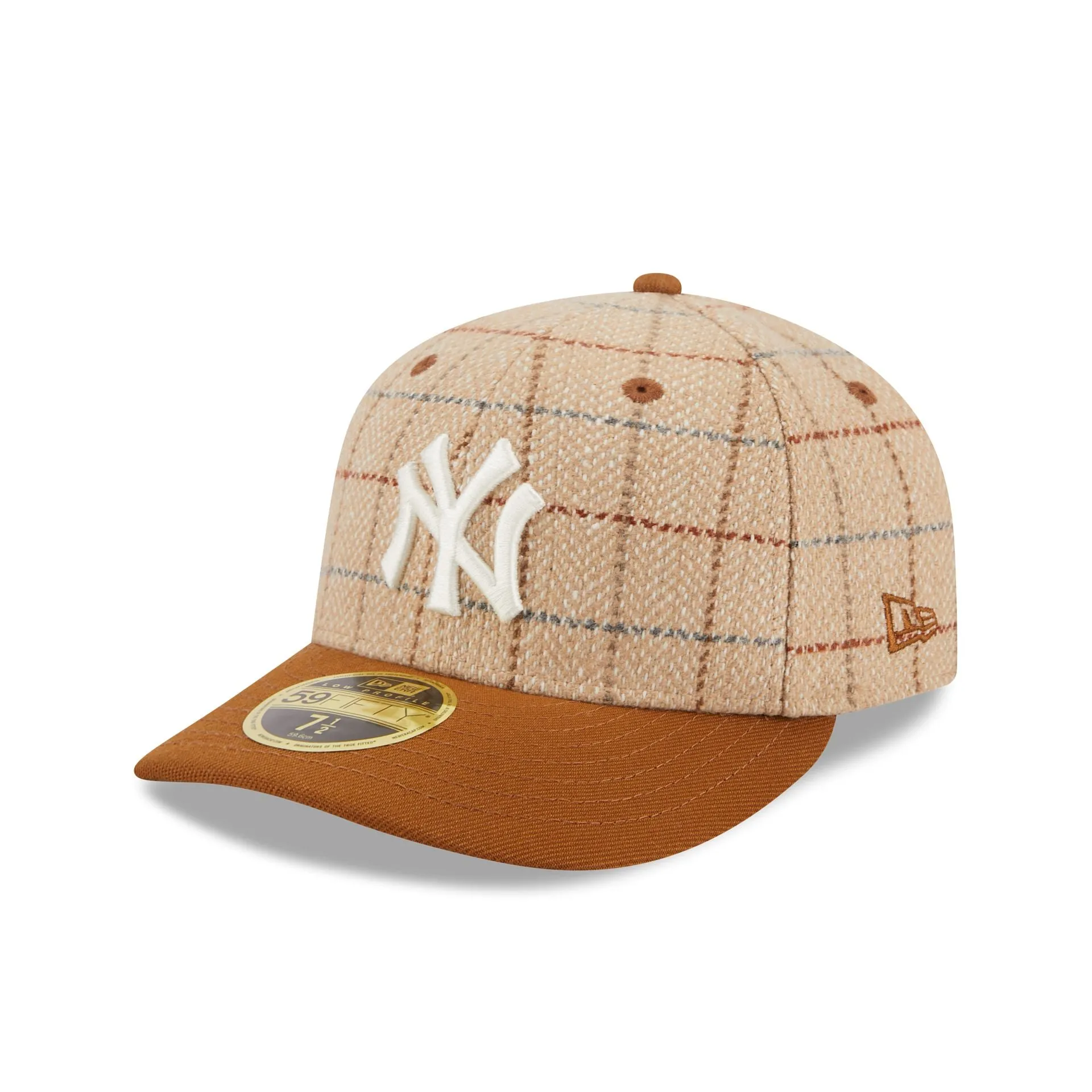 New York Yankees Herringbone Check Low Profile 59FIFTY Fitted Hat sold by New Era product image thumbnail 3