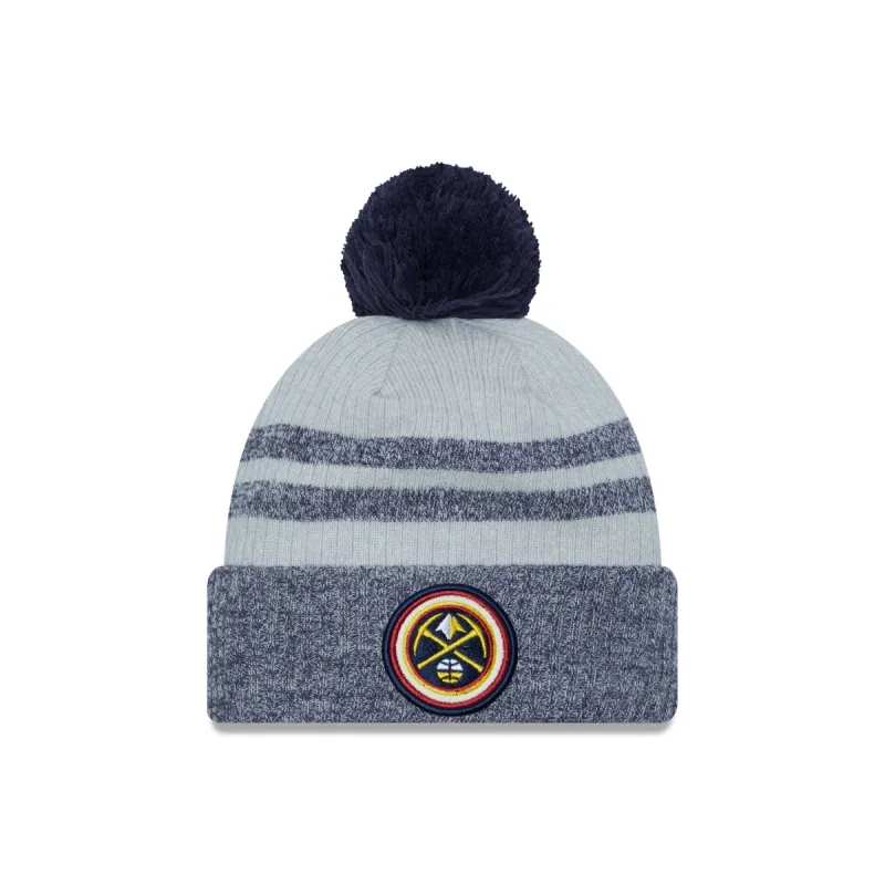 Denver Nuggets Sport Night Pom Knit Hat sold by New Era