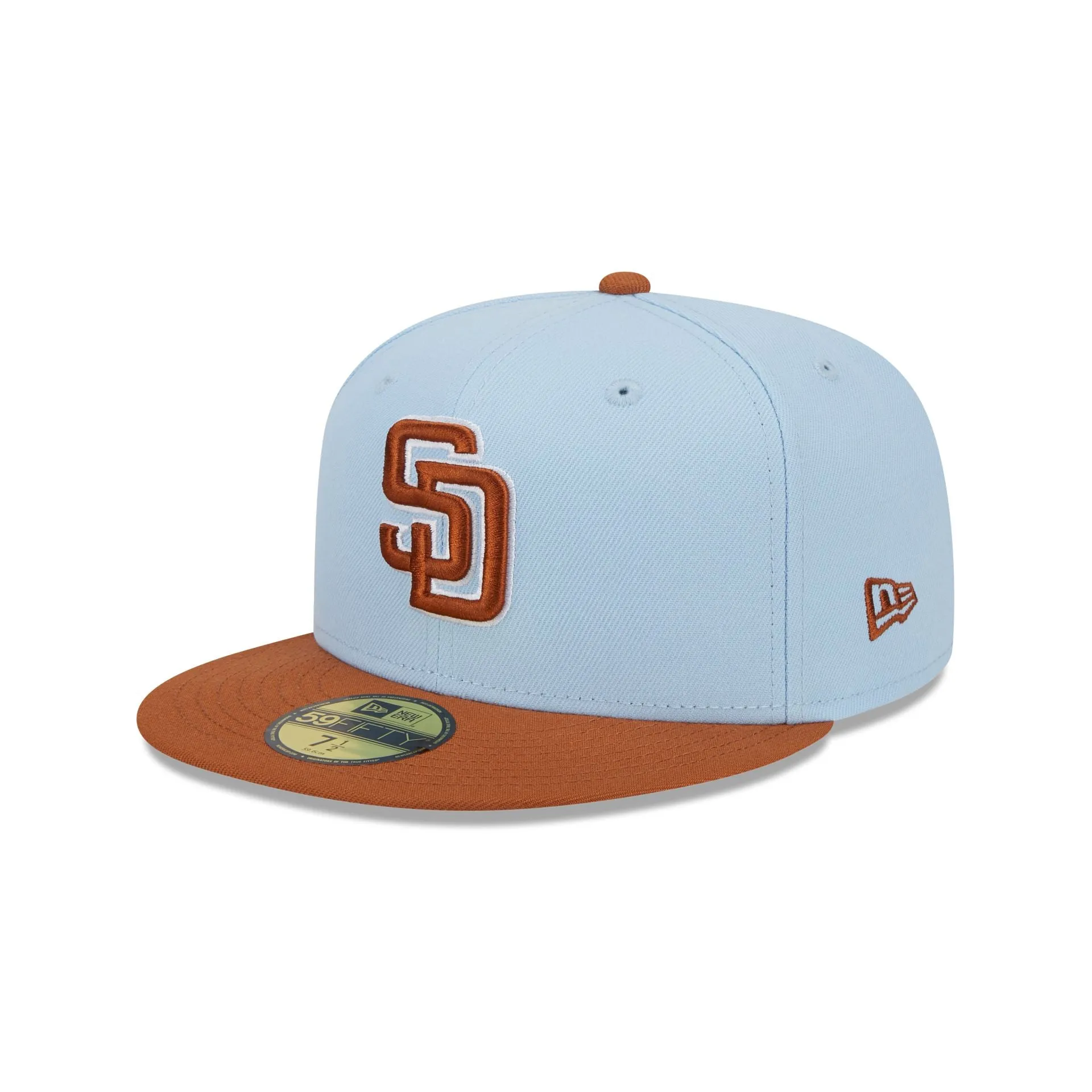 San Diego Padres Color Pack Glacial Blue 59FIFTY Fitted Hat sold by New Era