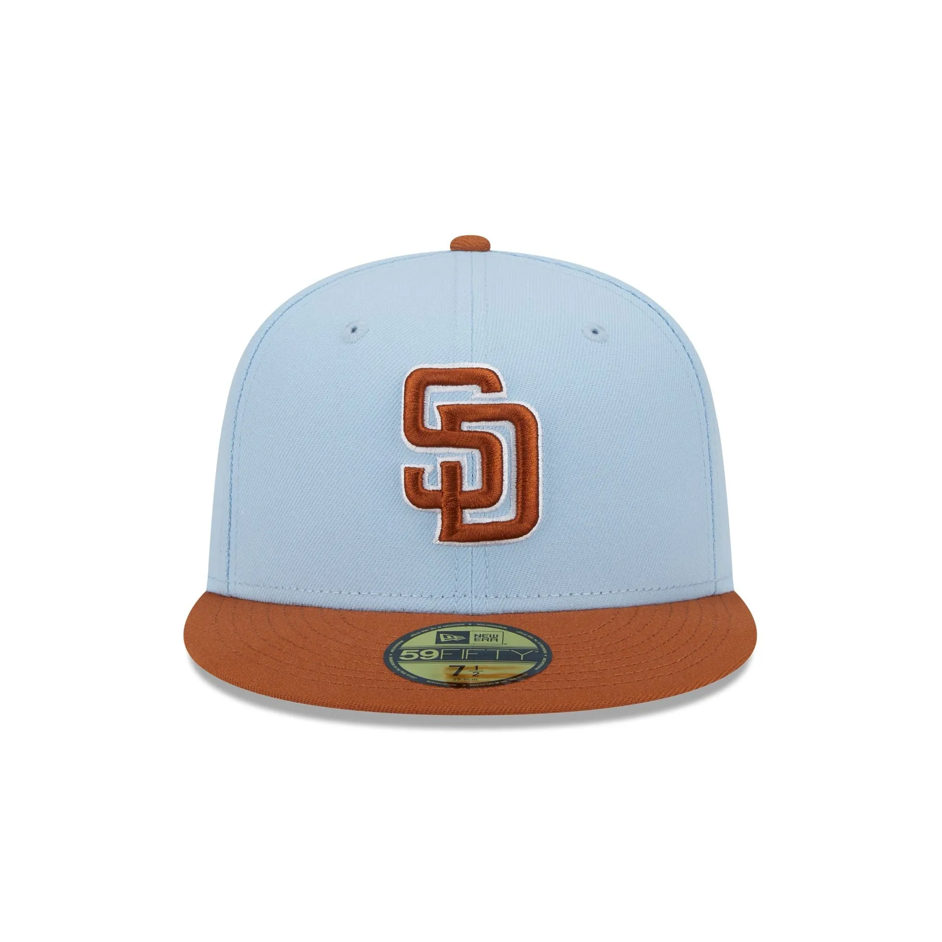San Diego Padres Color Pack Glacial Blue 59FIFTY Fitted Hat sold by New Era product image thumbnail 2