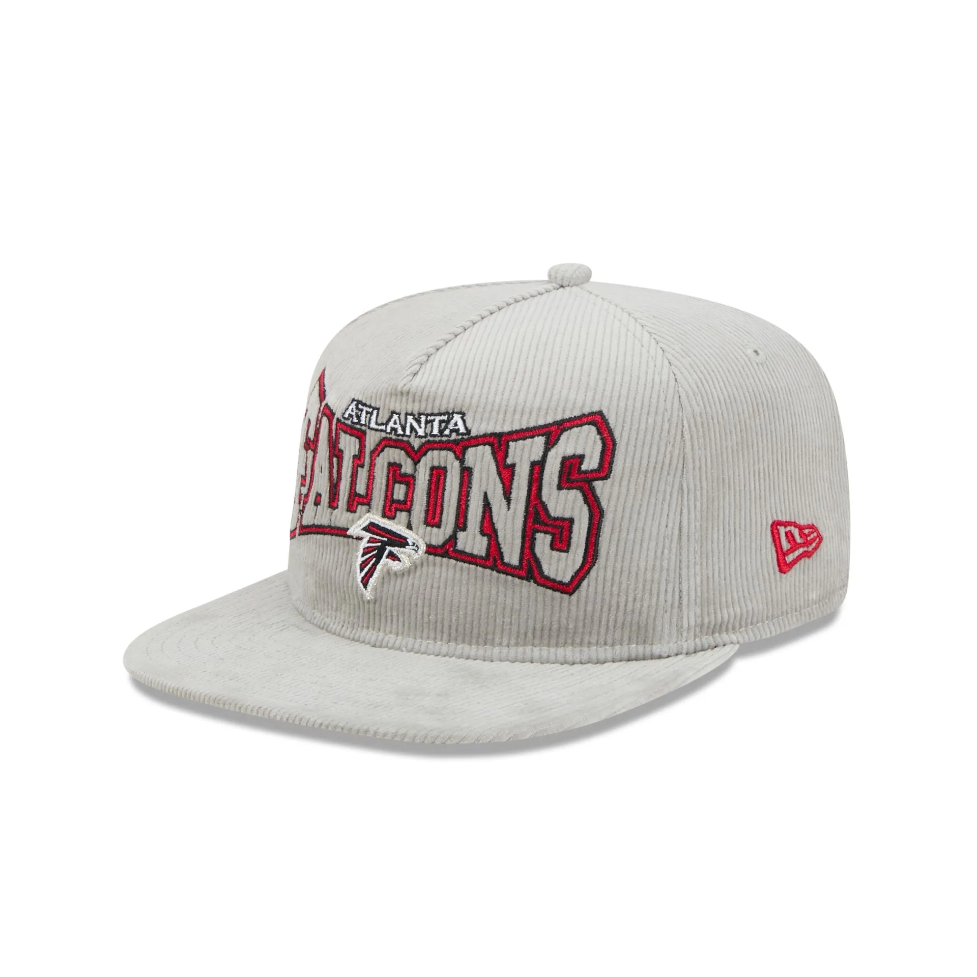 Atlanta Falcons Gray Cord Golfer Hat sold by New Era