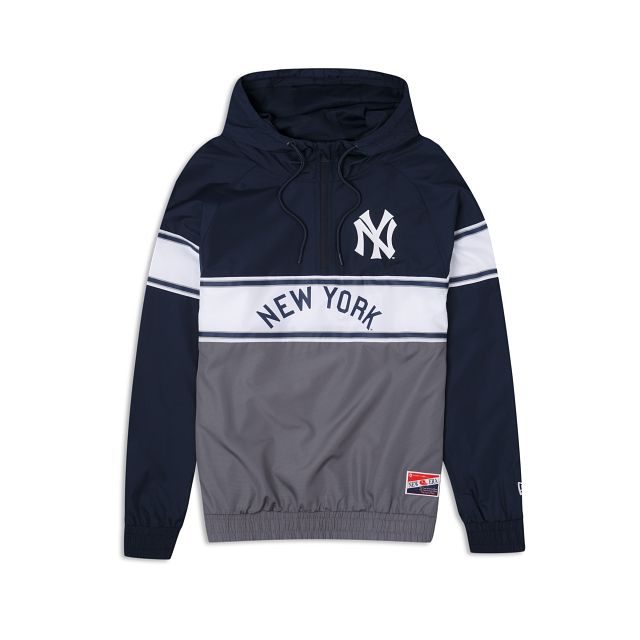 New York Yankees Throwback Pullover Jacket sold by New Era