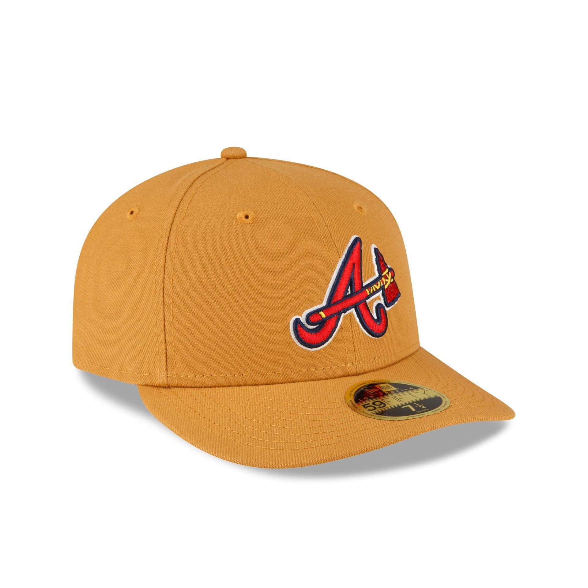 Atlanta Braves Taupe Low Profile 59FIFTY Fitted Hat sold by New Era product image thumbnail 3