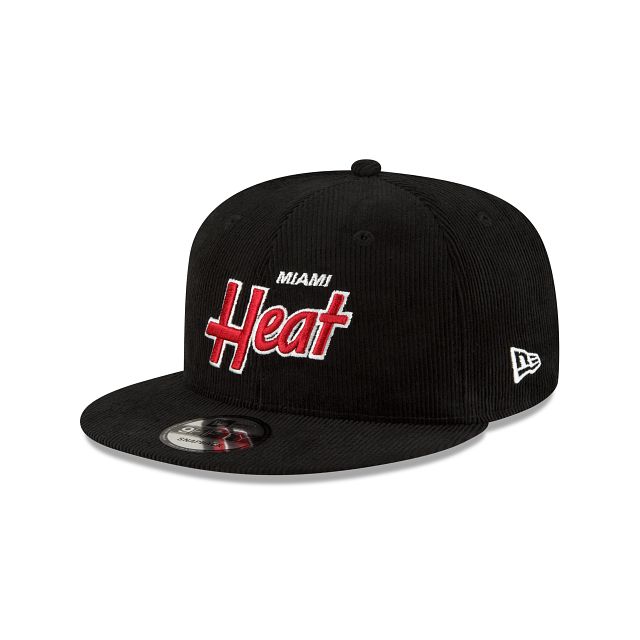 Miami Heat Dark Cord 9FIFTY Snapback Hat sold by New Era