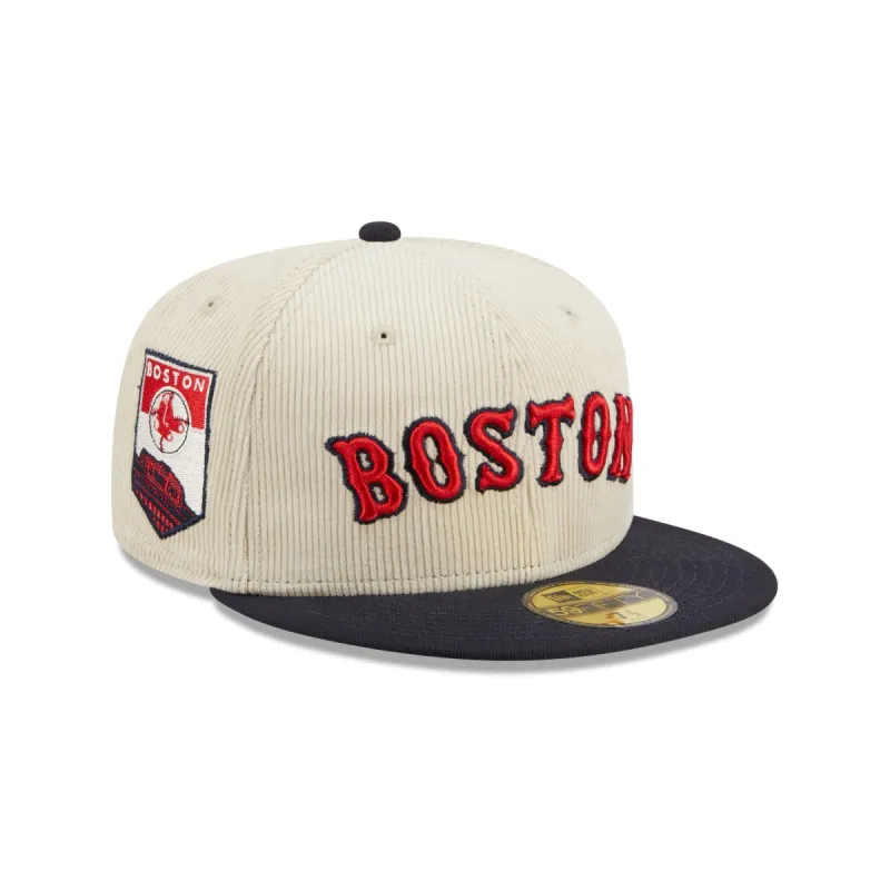 Boston Red Sox Cord Classic 59FIFTY Fitted Hat sold by New Era