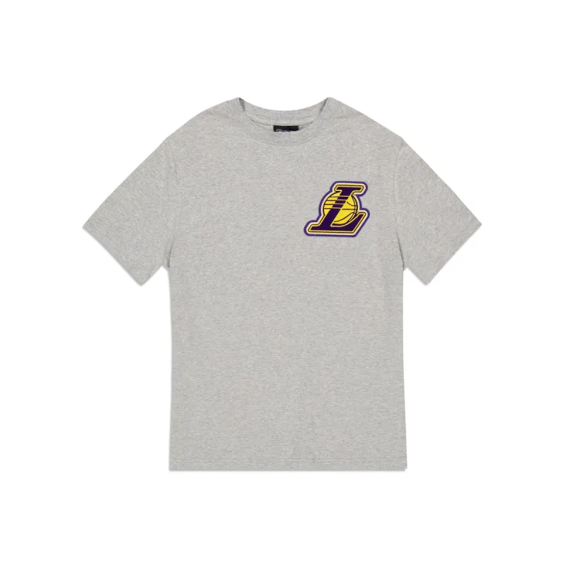 Los Angeles Lakers Gray Logo Select T-Shirt sold by New Era