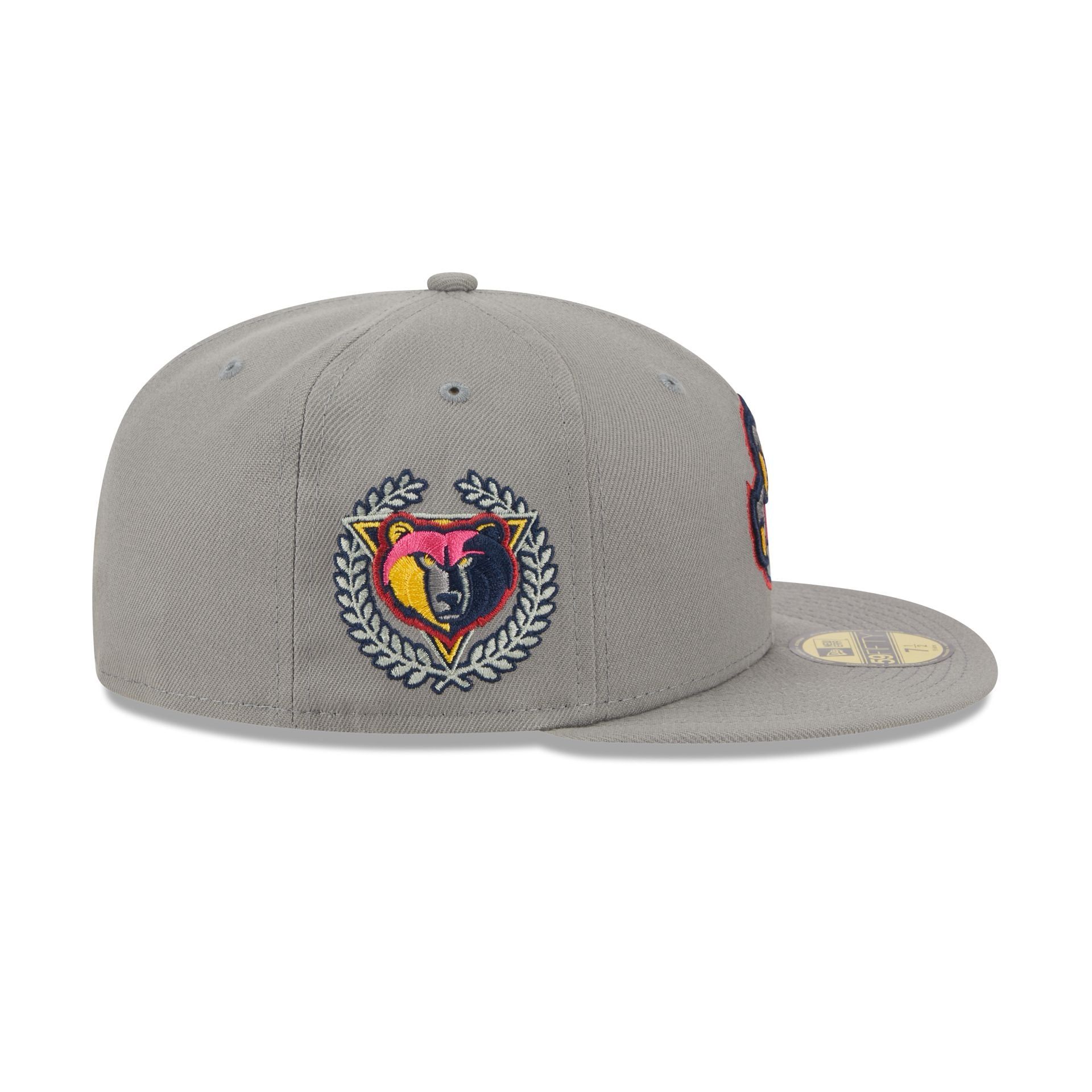 Memphis Grizzlies Color Pack Gray 59FIFTY Fitted Hat sold by New Era product image thumbnail 4