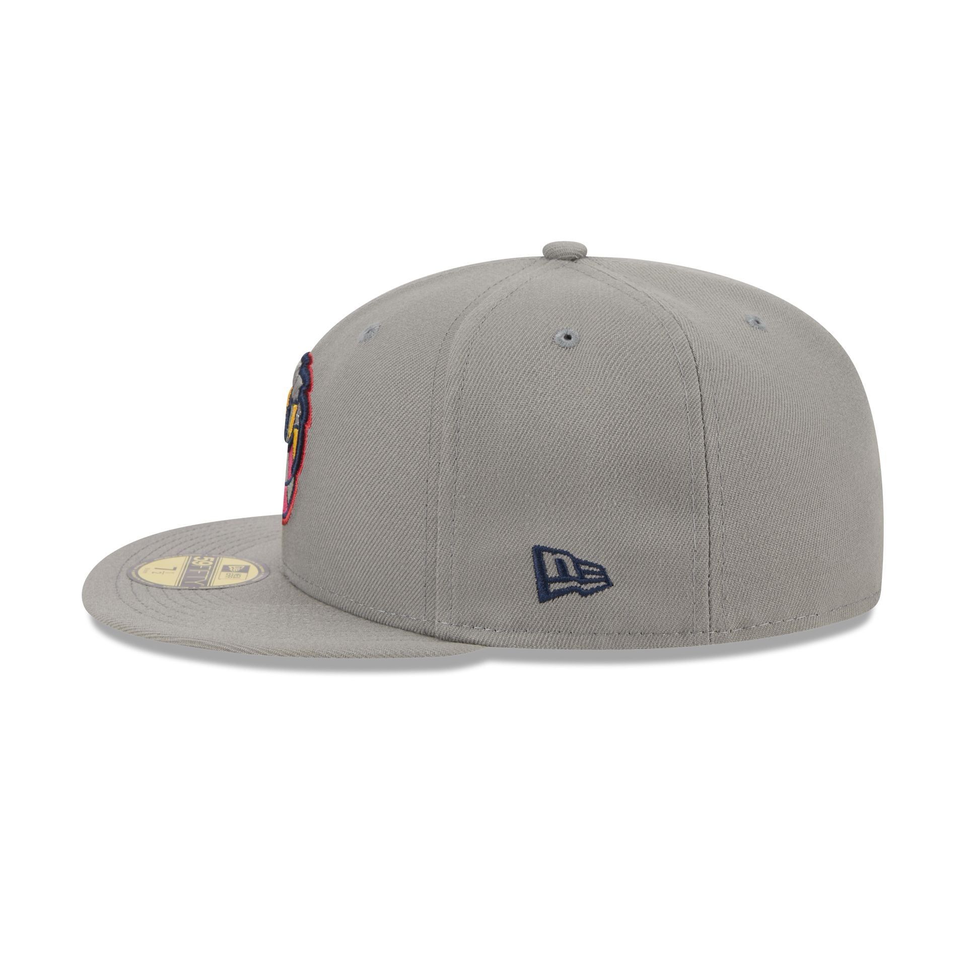 Memphis Grizzlies Color Pack Gray 59FIFTY Fitted Hat sold by New Era product image thumbnail 5