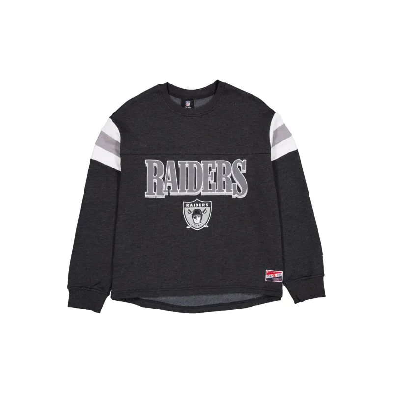 Las Vegas Raiders Throwback Women's Crewneck sold by New Era