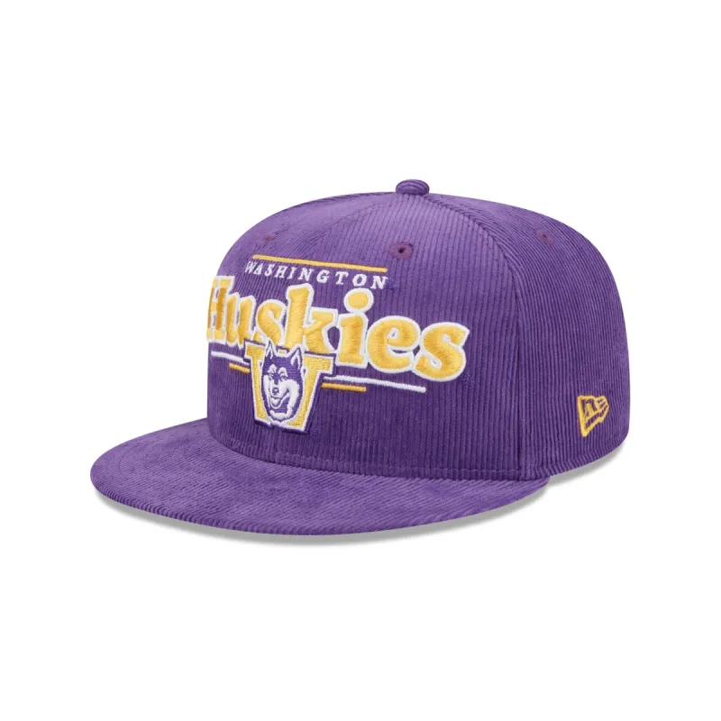 Washington Huskies College Vault Throwback Display 9FIFTY Snapback Hat sold by New Era