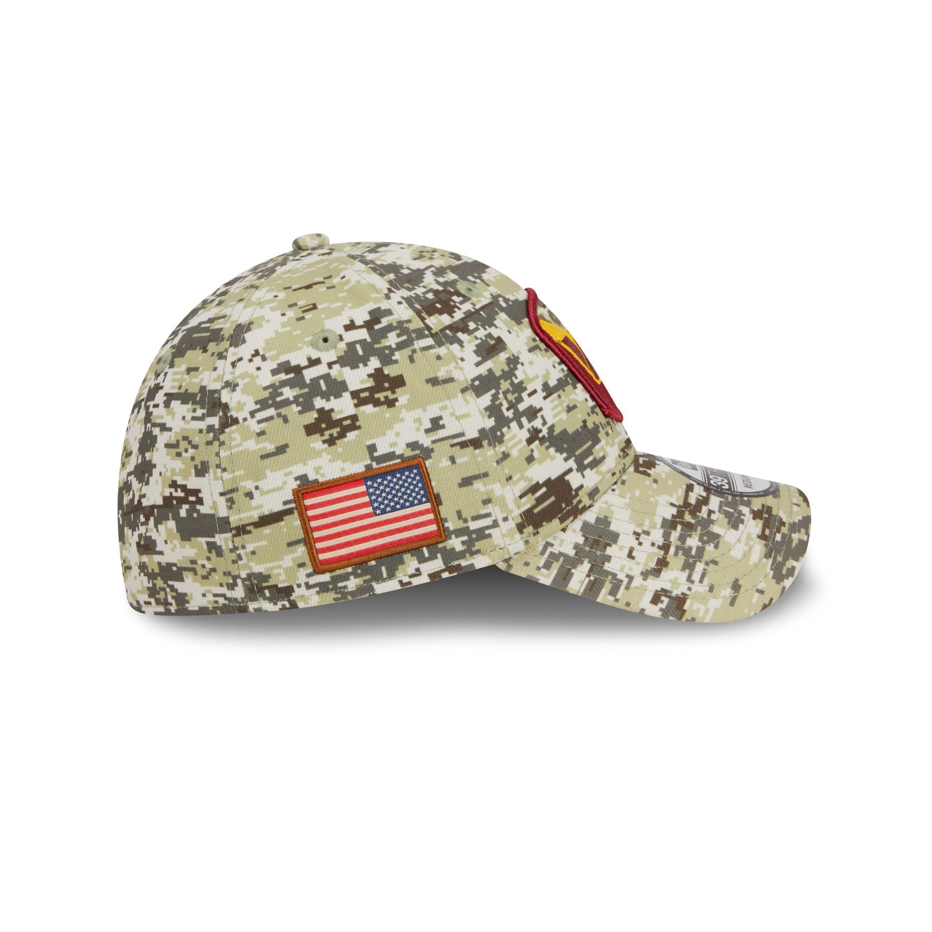 Washington Commanders 2023 Salute to Service Camo 39THIRTY Stretch Fit Hat sold by New Era product image thumbnail 4