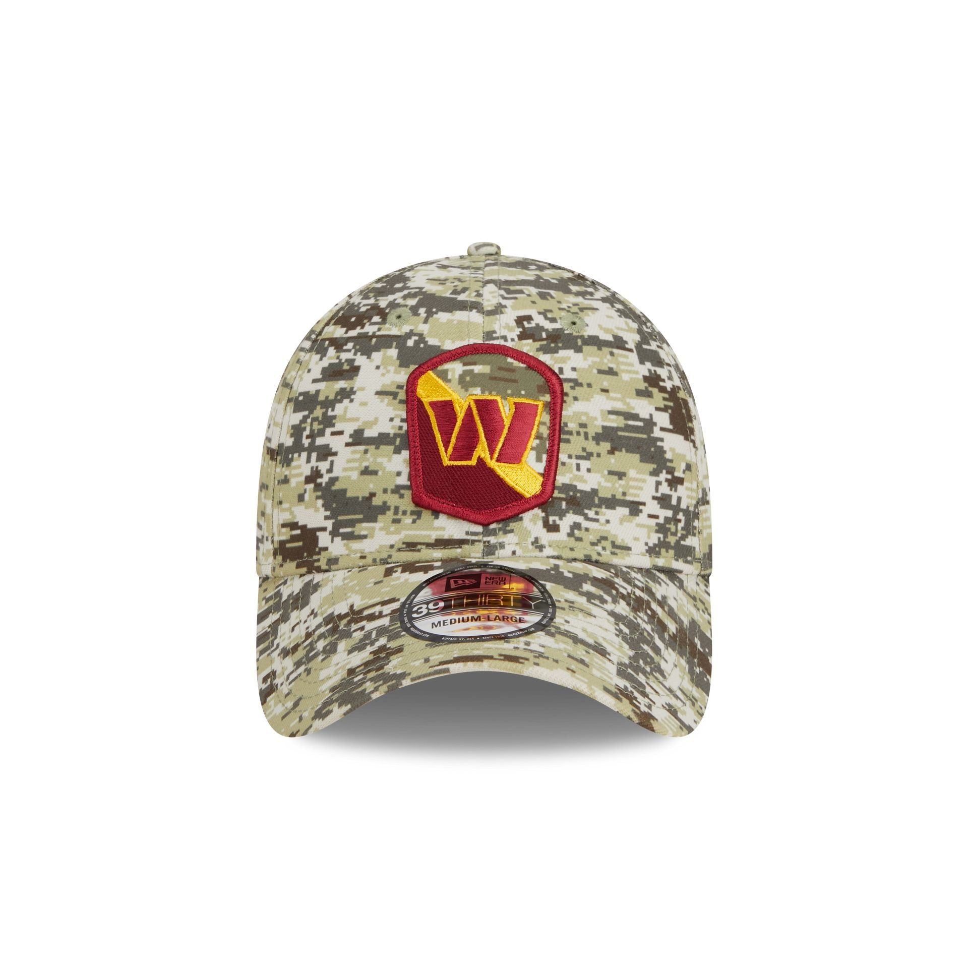 Washington Commanders 2023 Salute to Service Camo 39THIRTY Stretch Fit Hat sold by New Era product image thumbnail 2
