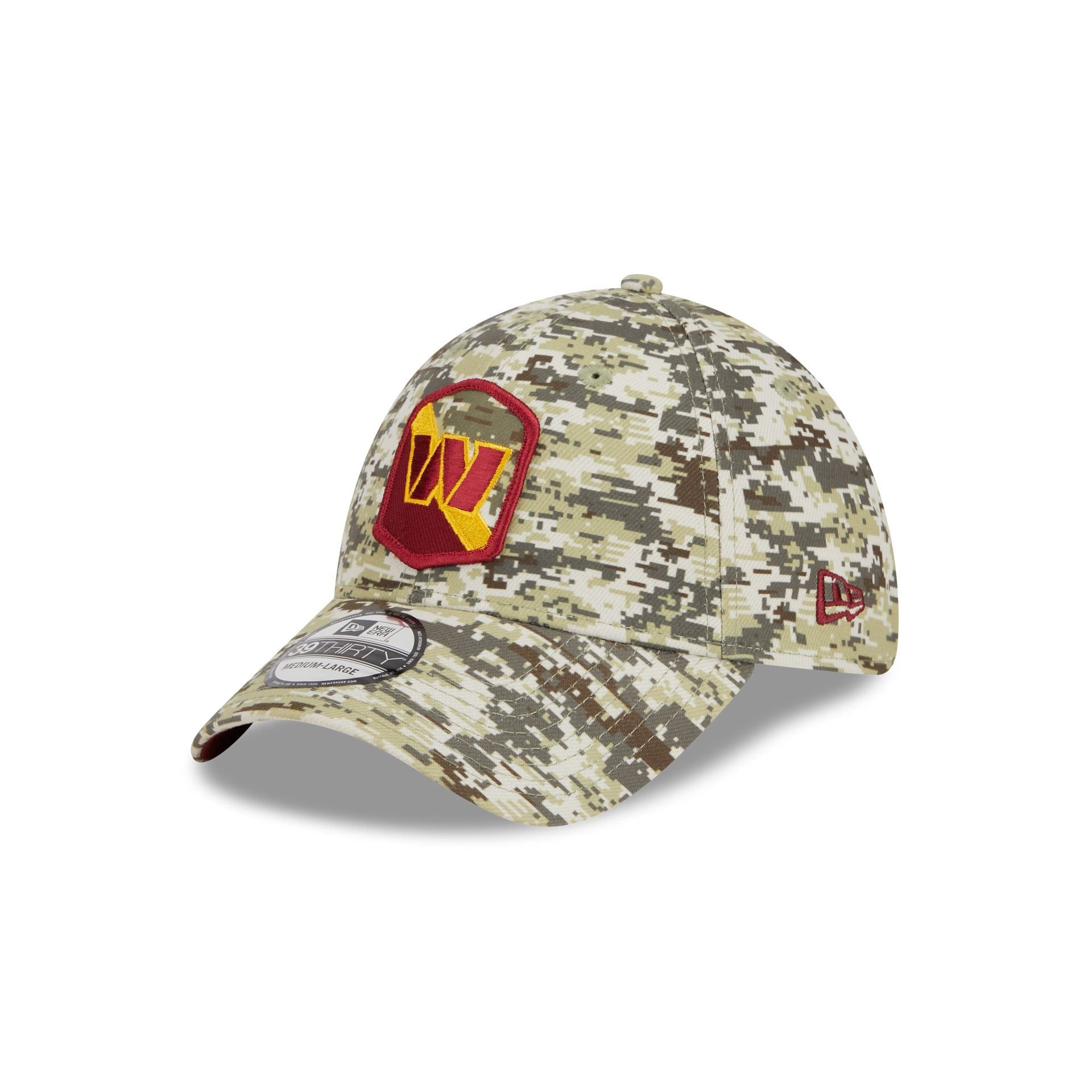 Washington Commanders 2023 Salute to Service Camo 39THIRTY Stretch Fit Hat sold by New Era product image thumbnail 3