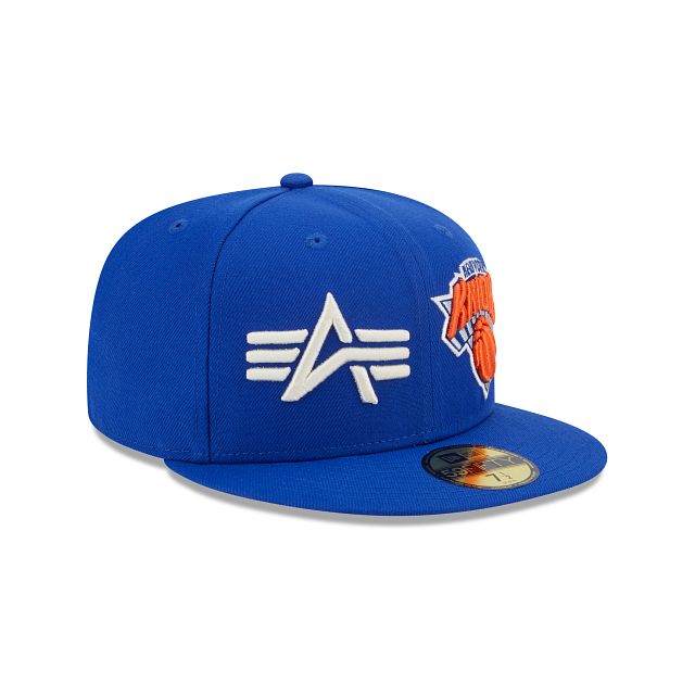 Alpha Industries X New York Knicks Dual Logo 59FIFTY Fitted Hat sold by New Era product image thumbnail 3