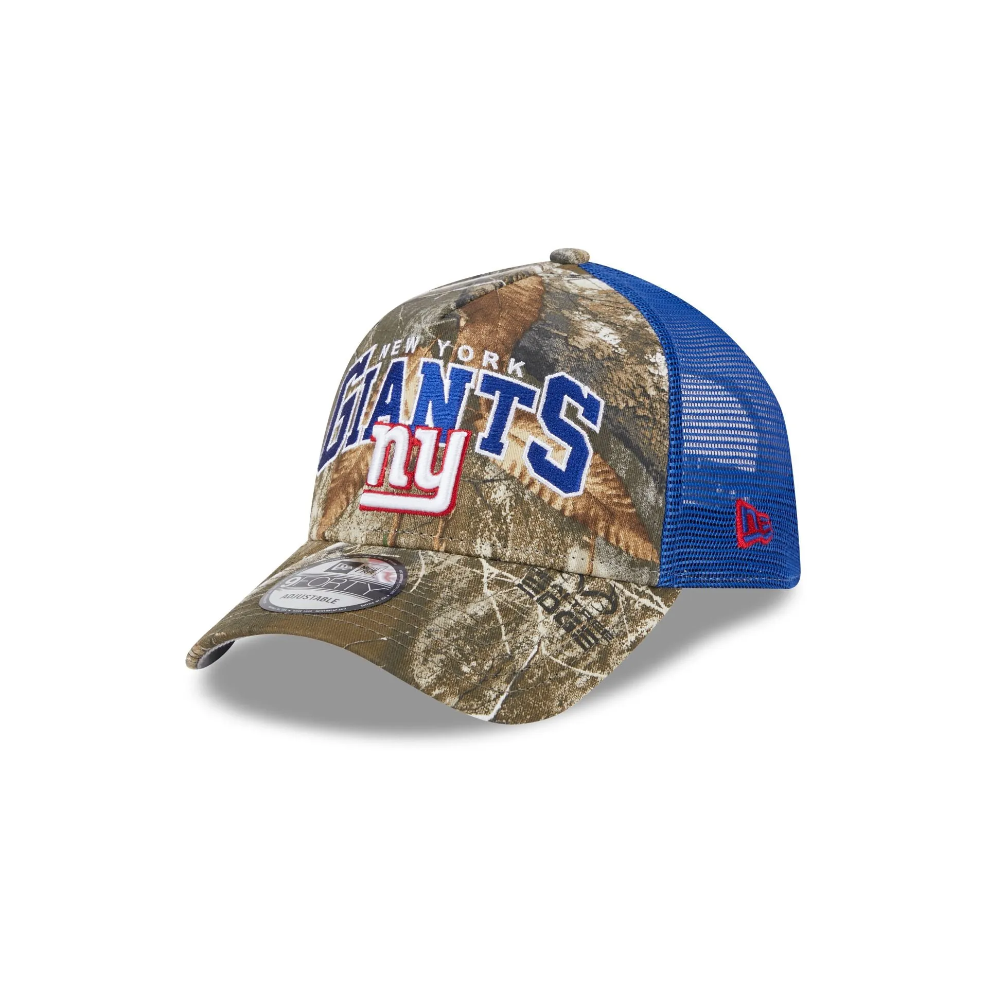 New York Giants Active 9FORTY A-Frame Trucker Hat sold by New Era