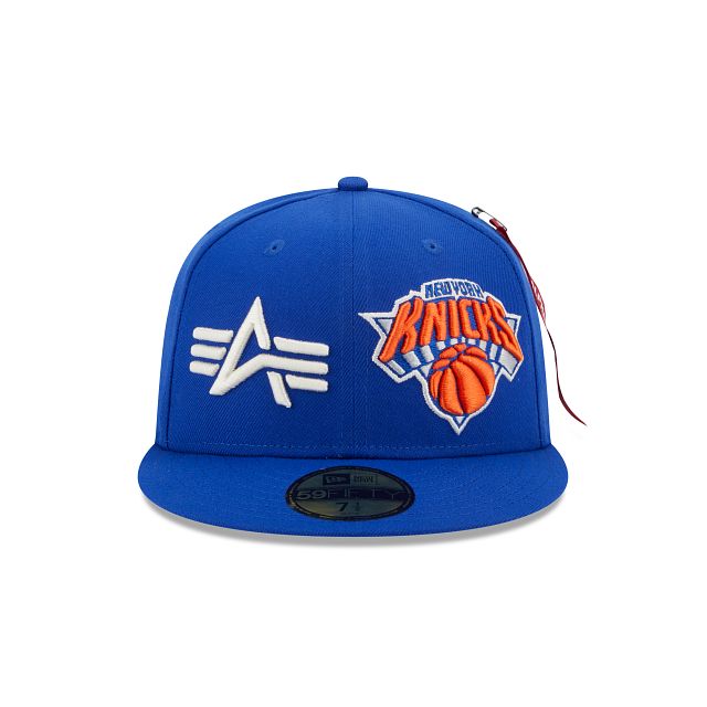 Alpha Industries X New York Knicks Dual Logo 59FIFTY Fitted Hat sold by New Era product image thumbnail 2