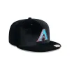 Arizona Diamondbacks Velvet Visor Clip 59FIFTY Fitted Hat sold by New Era