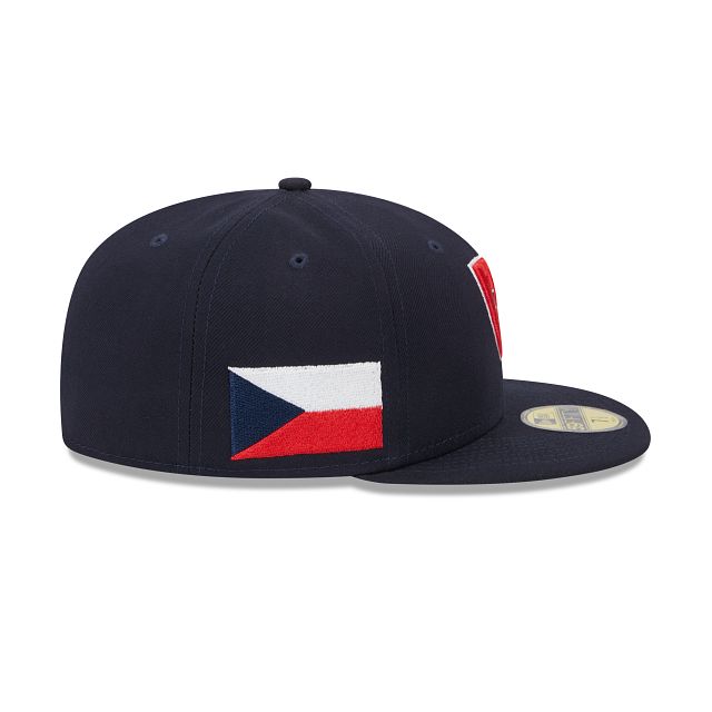 Czech Republic 2023 World Baseball Classic 59FIFTY Fitted Hat sold by New Era product image thumbnail 4