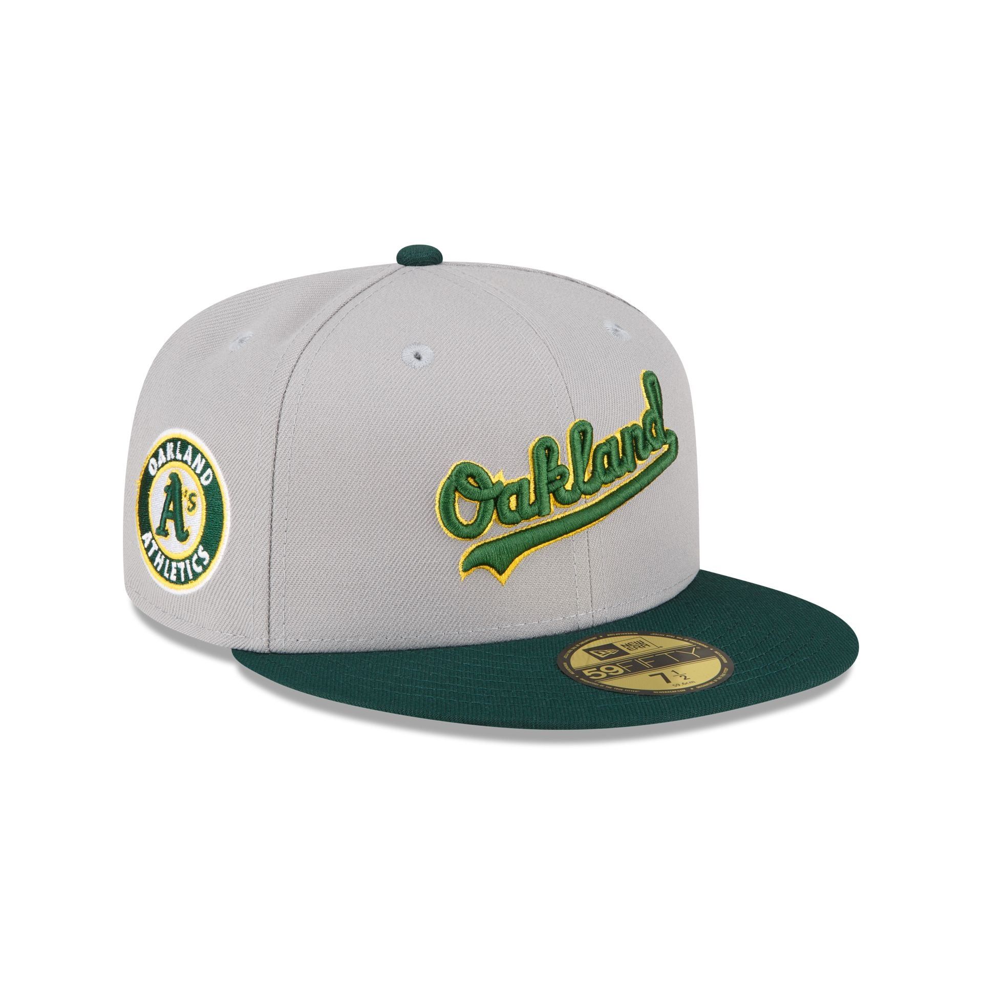 Oakland Athletics Away 59FIFTY Fitted Hat sold by New Era