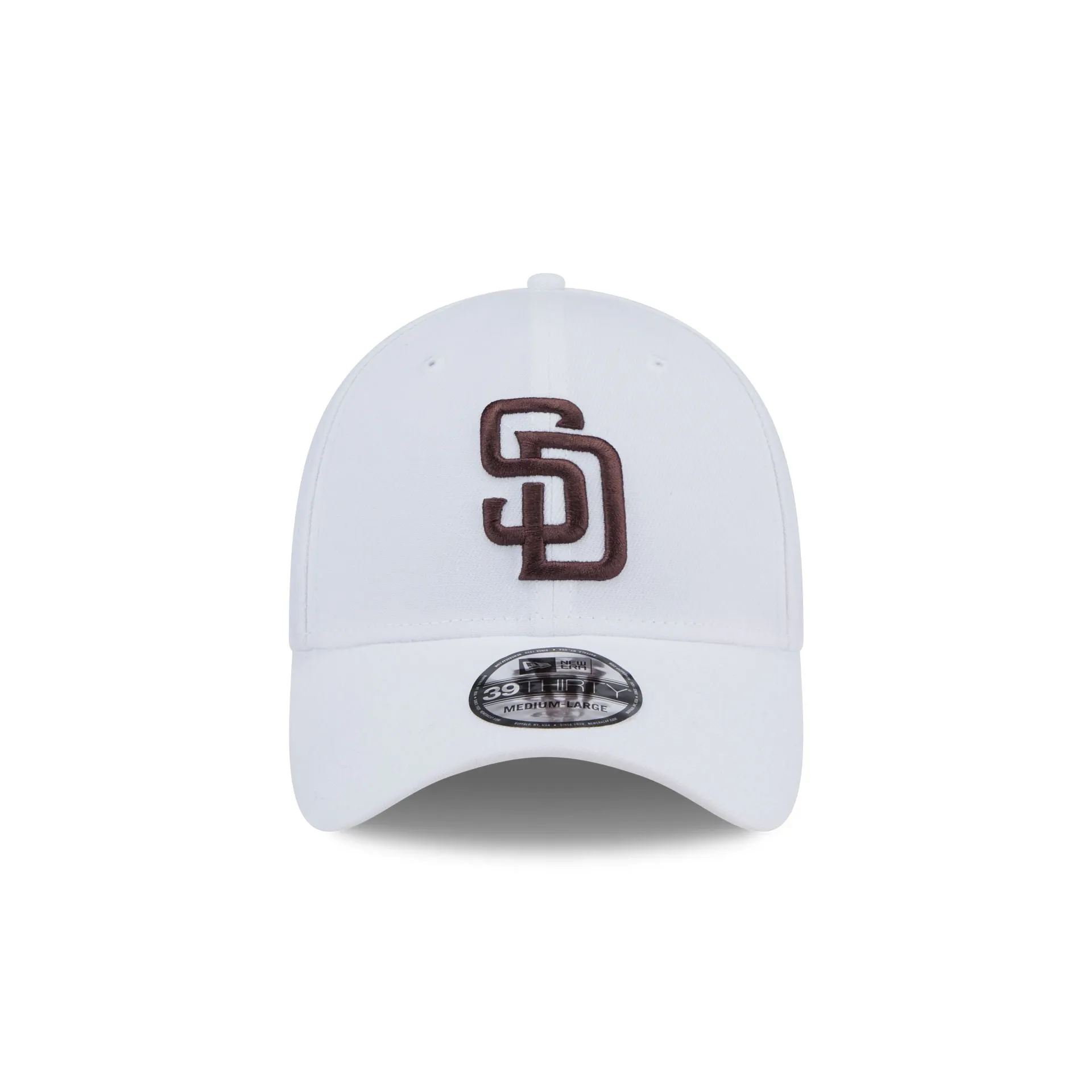 San Diego Padres Optic White 39THIRTY Stretch Fit Hat sold by New Era product image thumbnail 2