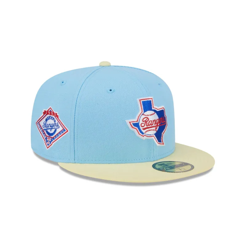 Texas Rangers Doscientos Blue 59FIFTY Fitted Hat sold by New Era