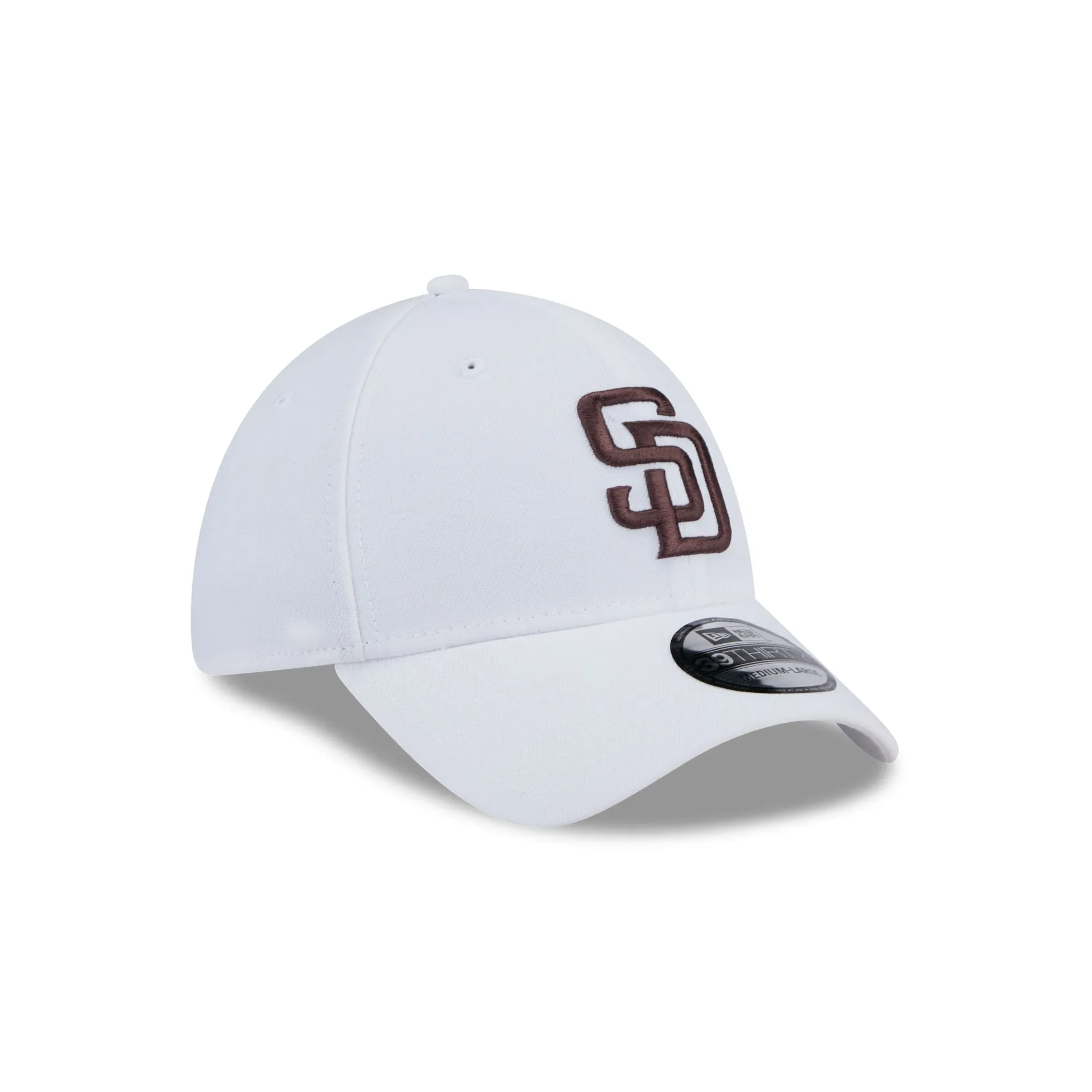San Diego Padres Optic White 39THIRTY Stretch Fit Hat sold by New Era product image thumbnail 3