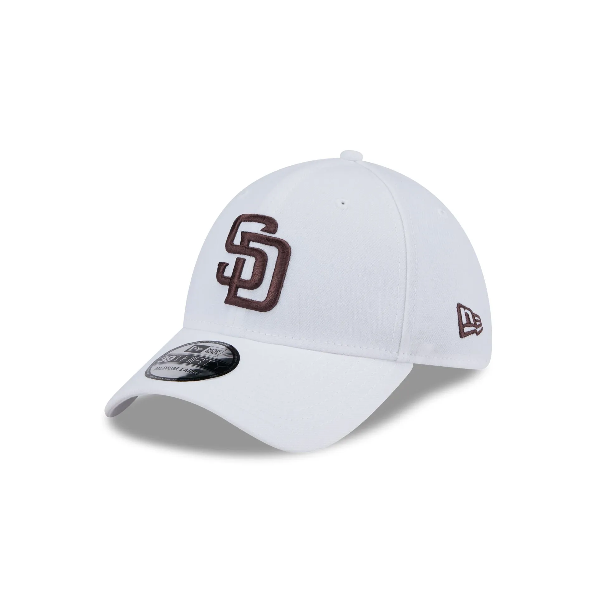 San Diego Padres Optic White 39THIRTY Stretch Fit Hat sold by New Era