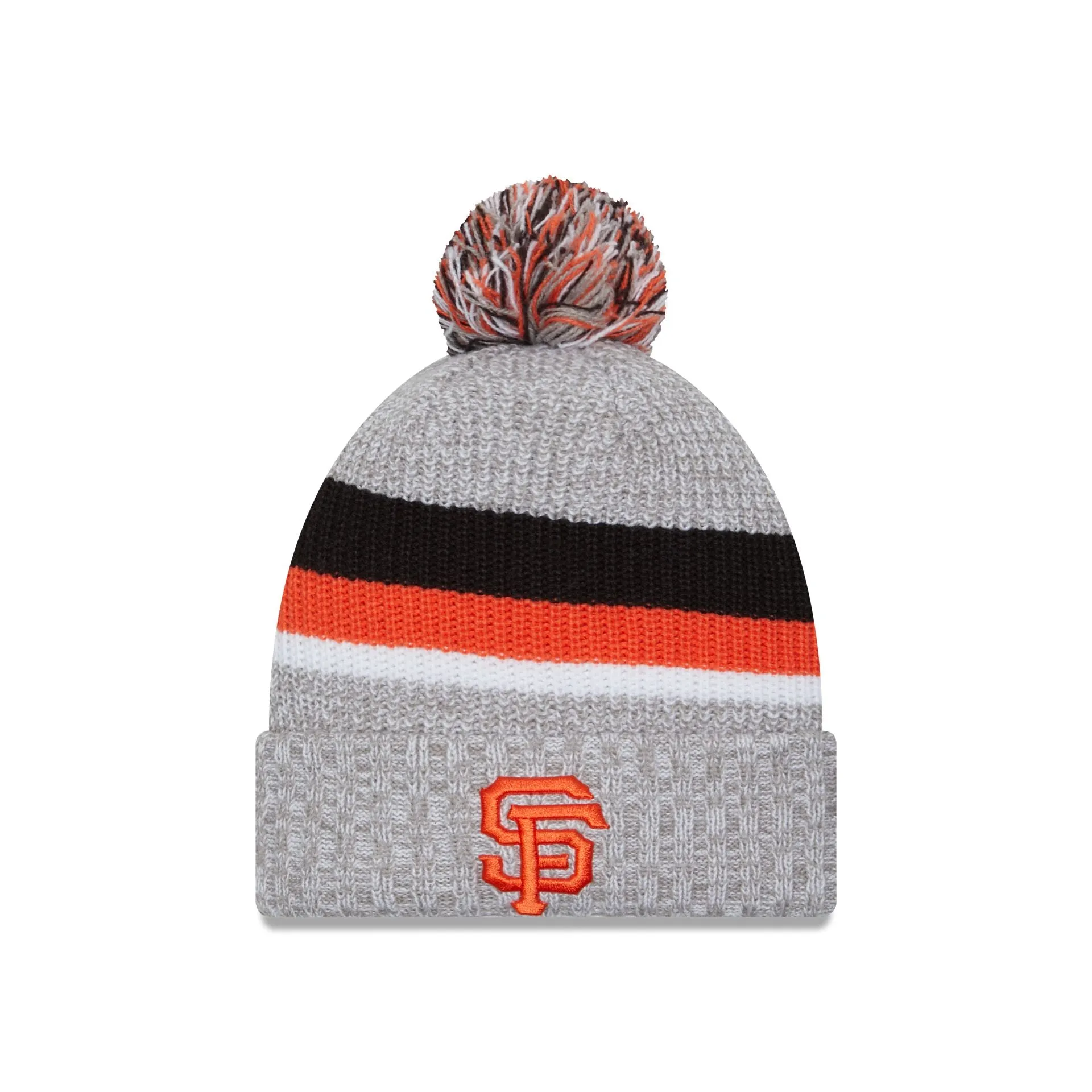 San Francisco Giants Lift Pass Pom Knit Hat sold by New Era