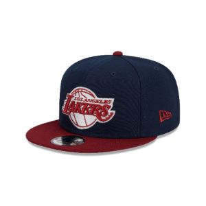 Los Angeles Lakers Color Pack Navy 9FIFTY Snapback Hat sold by New Era