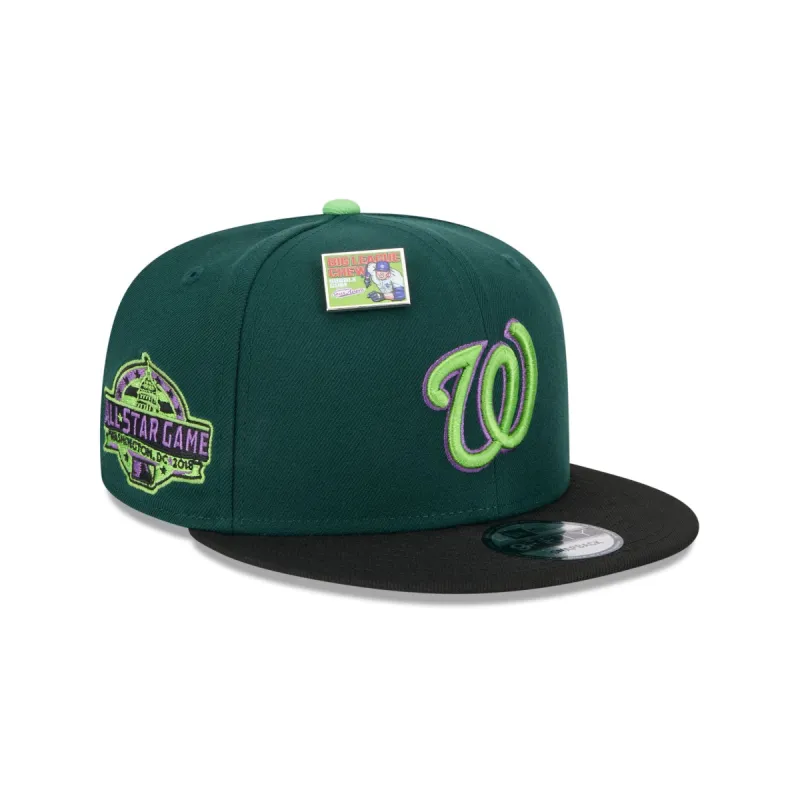 Big League Chew X Washington Nationals Sour Apple 9FIFTY Snapback Hat sold by New Era