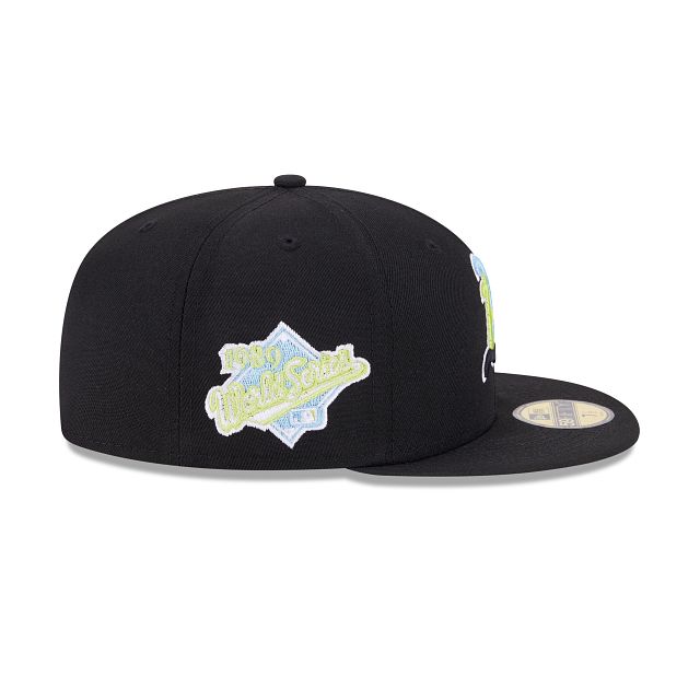 Oakland Athletics Color Pack Black 59FIFTY Fitted Hat sold by New Era product image thumbnail 4
