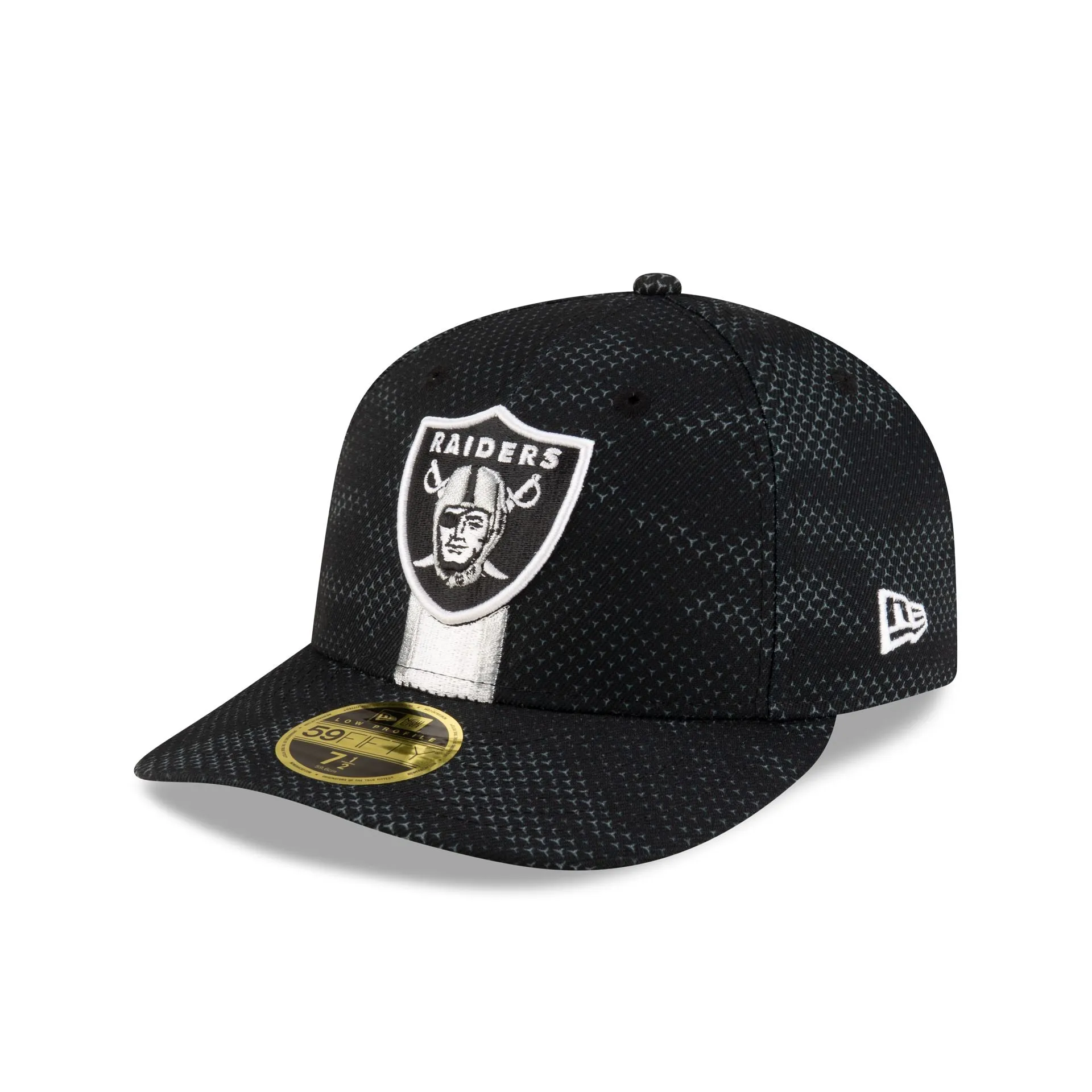 Las Vegas Raiders 2024 Sideline Low Profile 59FIFTY Fitted Hat sold by New Era product image thumbnail 3