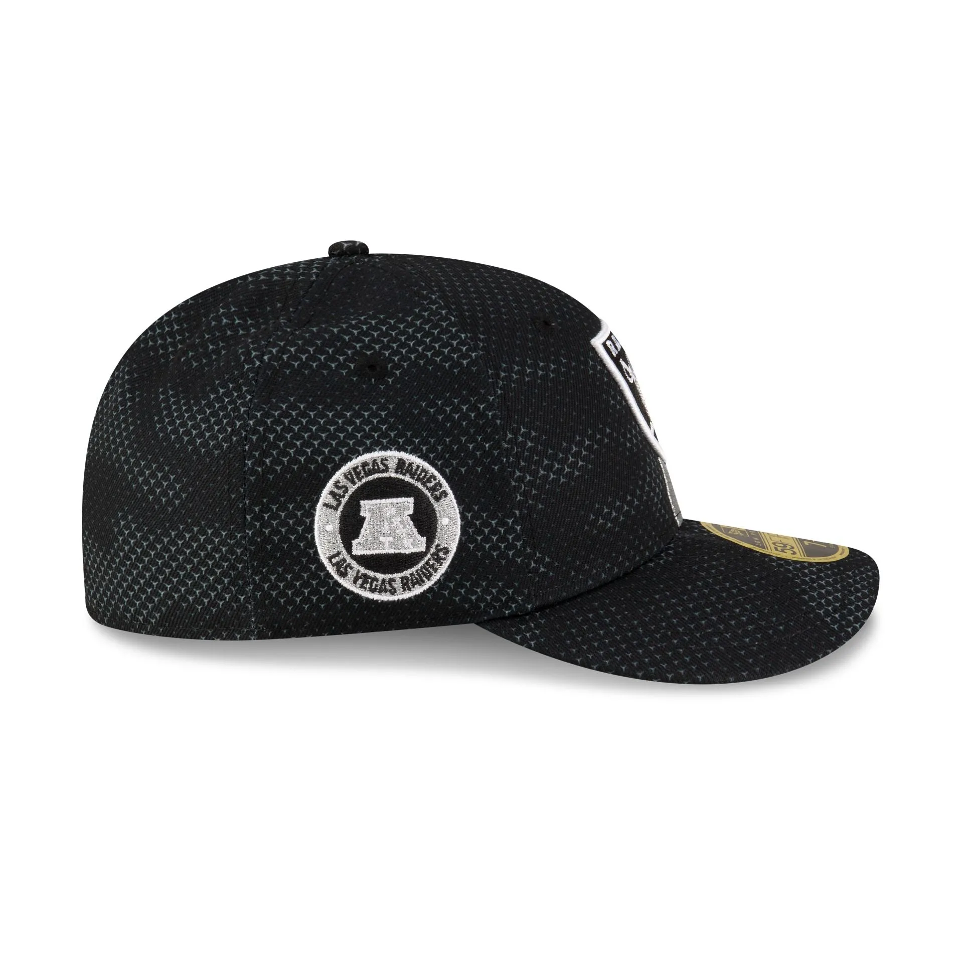 Las Vegas Raiders 2024 Sideline Low Profile 59FIFTY Fitted Hat sold by New Era product image thumbnail 4