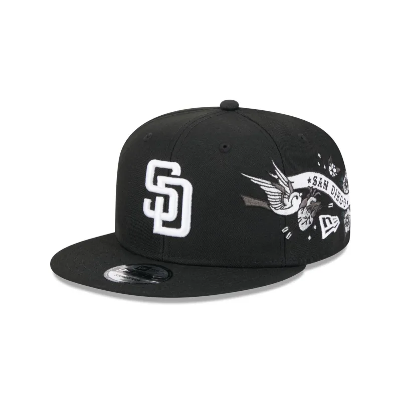 San Diego Padres City Art 9FIFTY Snapback Hat sold by New Era