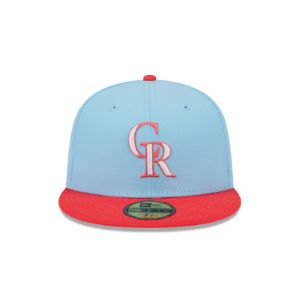 Colorado Rockies Color Pack Blue 59FIFTY Fitted Hat sold by New Era