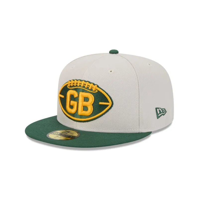 Green Bay Packers 2024 Historic Sideline 59FIFTY Fitted Hat sold by New Era