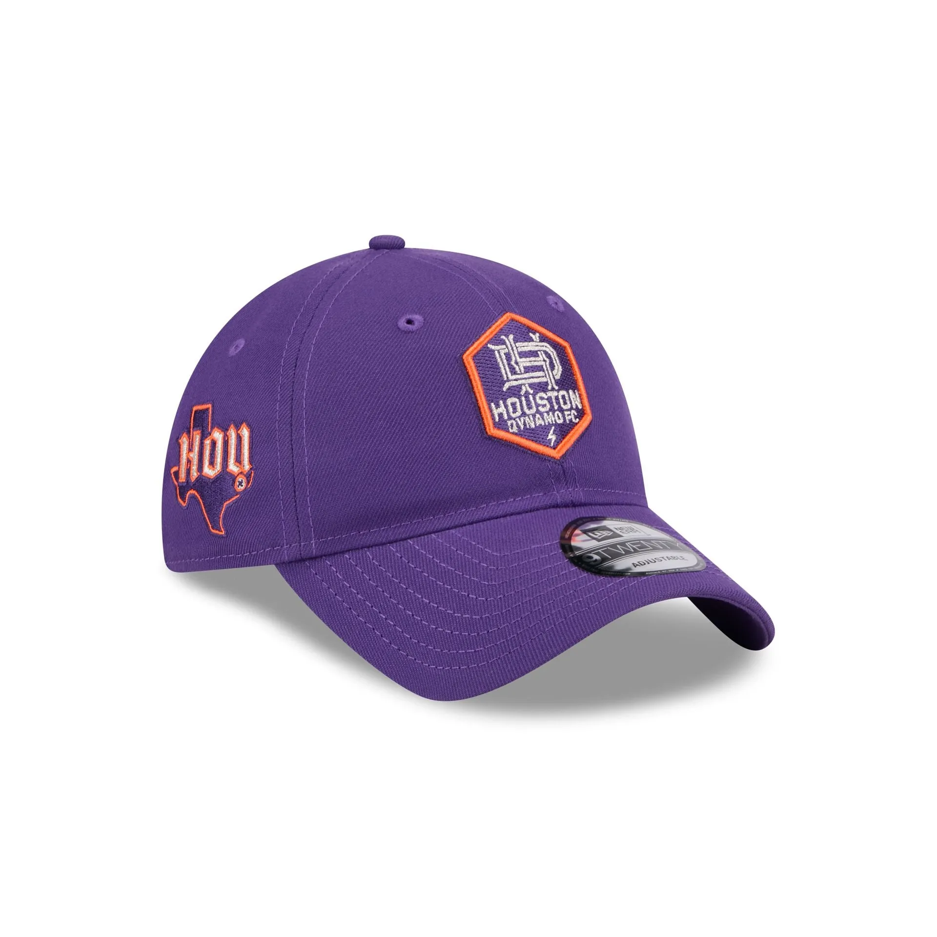 Houston Dynamo 2024 Jersey Hook 9TWENTY Adjustable Hat sold by New Era