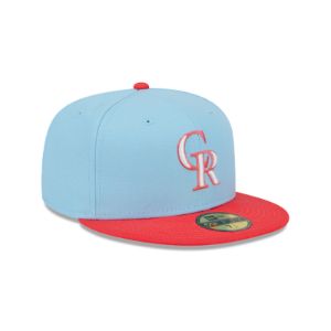 Colorado Rockies Color Pack Blue 59FIFTY Fitted Hat sold by New Era