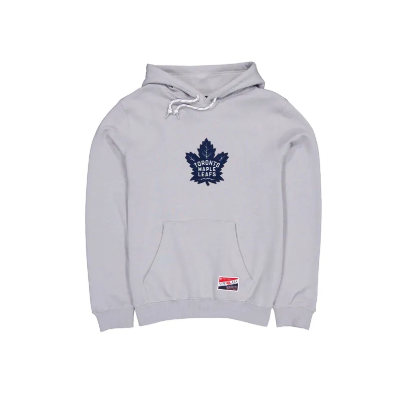Toronto Maple Leafs Throwback Gray Hoodie sold by New Era