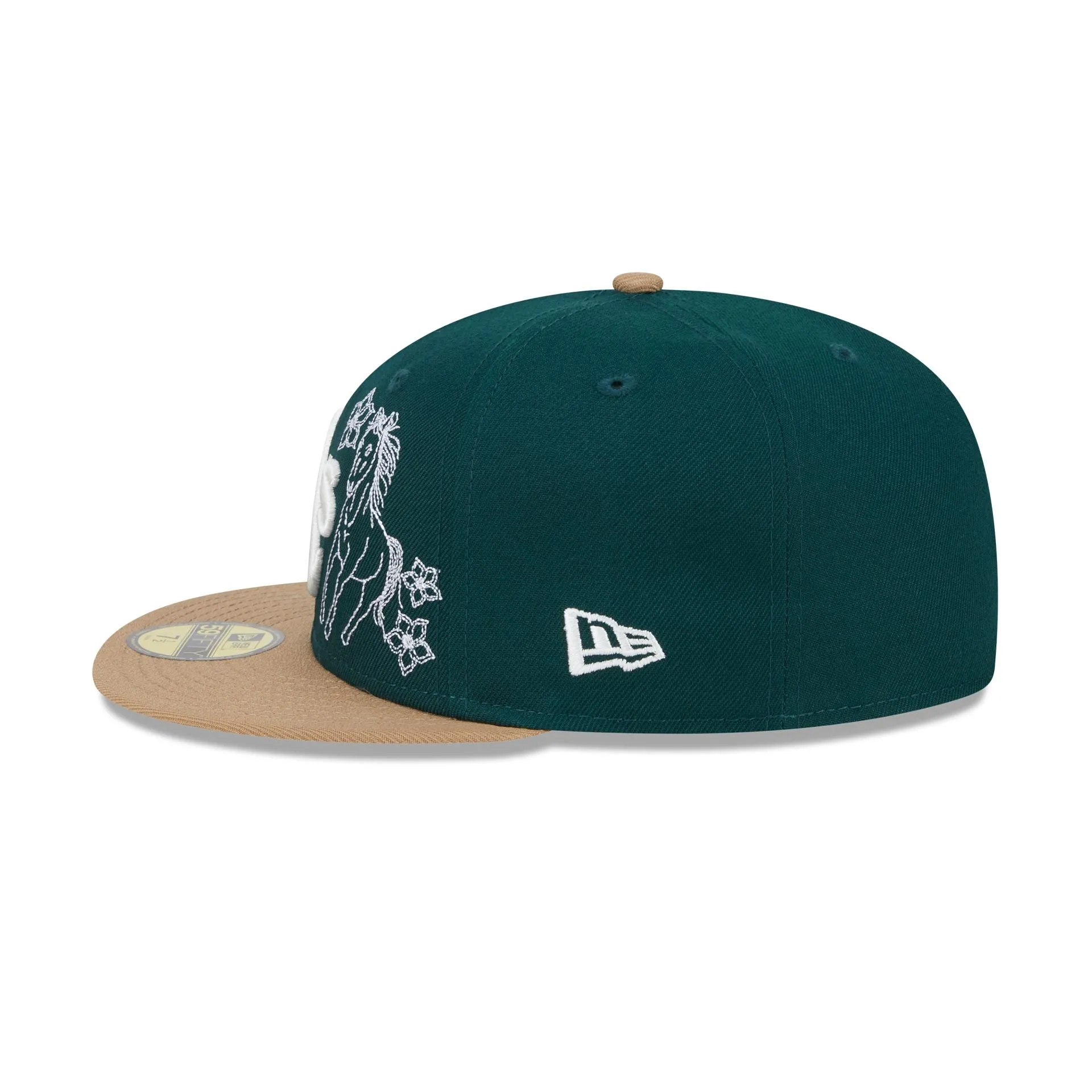 Oakland Athletics Western Khaki 59FIFTY Fitted Hat sold by New Era product image thumbnail 5