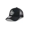 Miami Marlins City Mesh 9FORTY A-Frame Trucker Hat sold by New Era