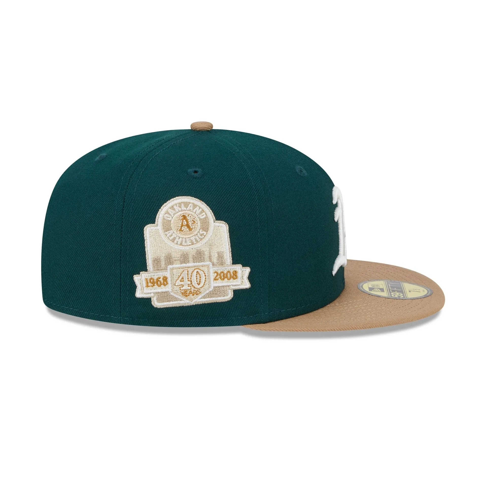 Oakland Athletics Western Khaki 59FIFTY Fitted Hat sold by New Era product image thumbnail 4