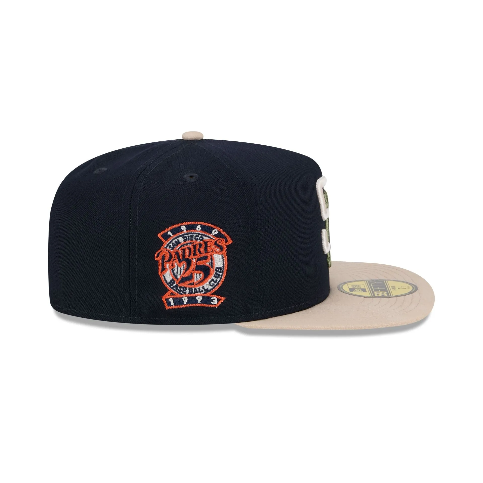 San Diego Padres Canvas 59FIFTY A-Frame Fitted Hat sold by New Era product image thumbnail 4
