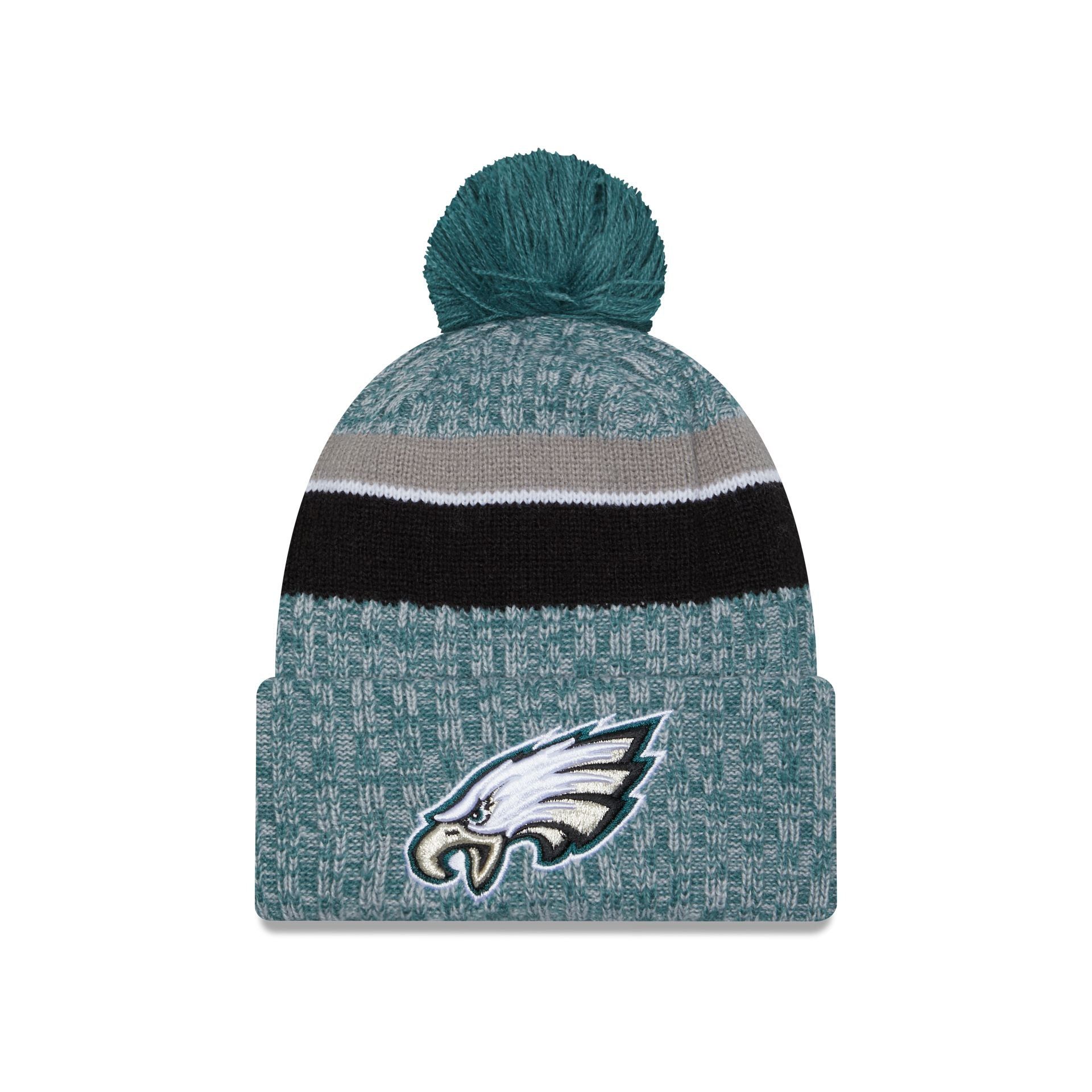 Philadelphia Eagles 2023 Cold Weather Pom Knit Hat sold by New Era