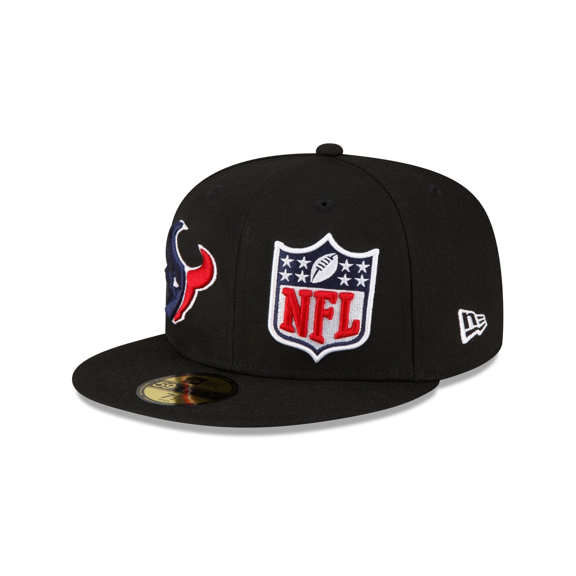 Houston Texans 2023 Sideline Black 59FIFTY Fitted Hat sold by New Era