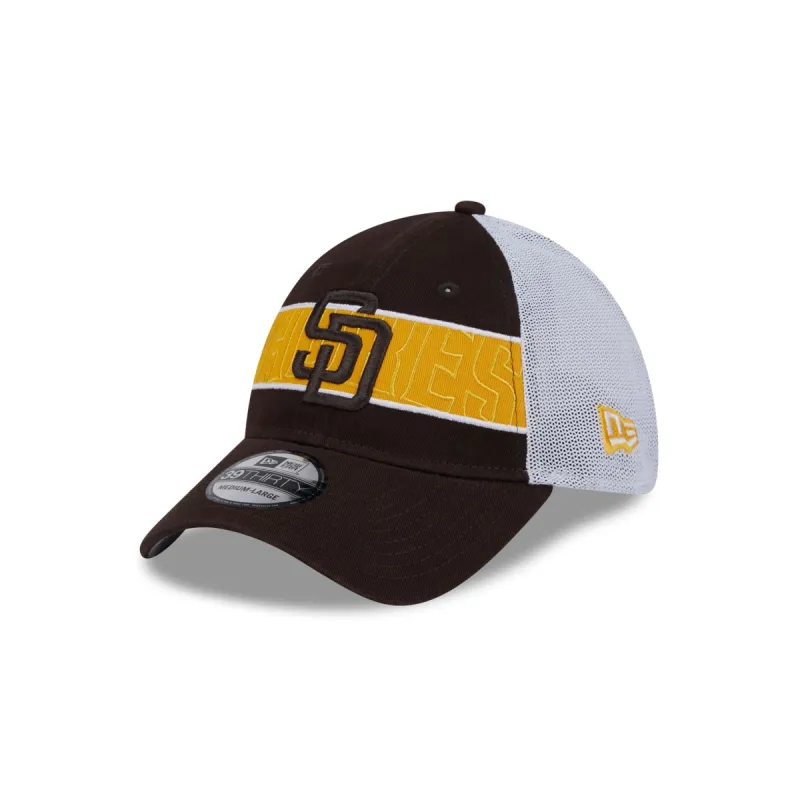 San Diego Padres Banded 39THIRTY Stretch Fit Hat sold by New Era